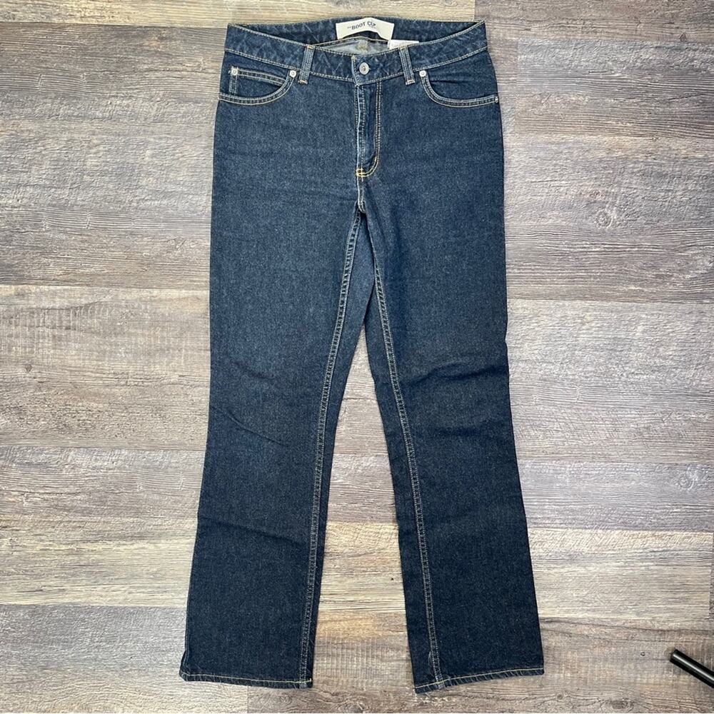 Gap dark wash boot cut stretch jeans size 6 B48